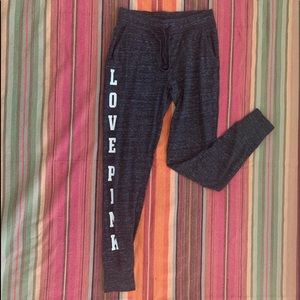 VICTORIA SECRET PINK - dark grey joggers